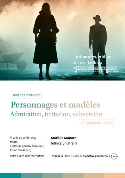 Journée d'études "Personnages et modèles. Admiration, imitation, subversion"