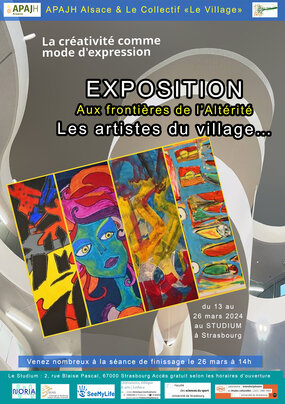 Affiche de l'exposition au Studium